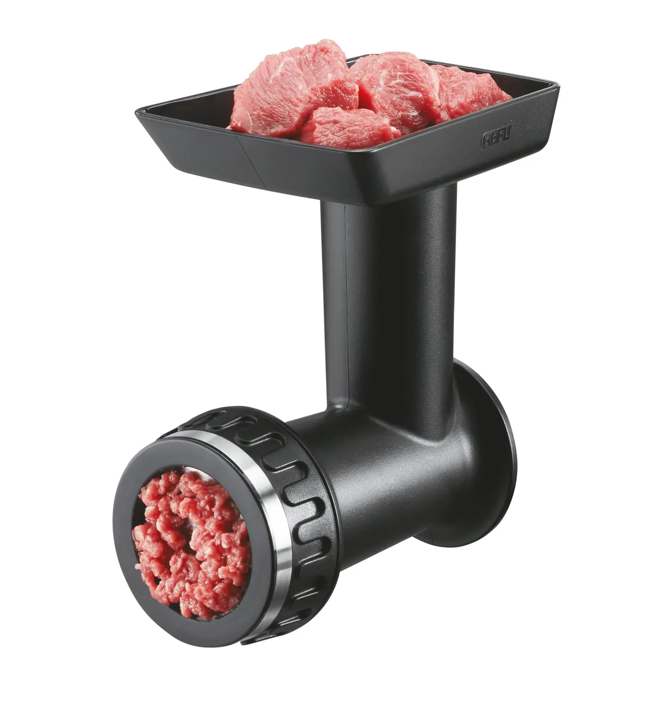 Gefu Fleischwolfvorsatz TRANSFORMA® Schwarz, silber