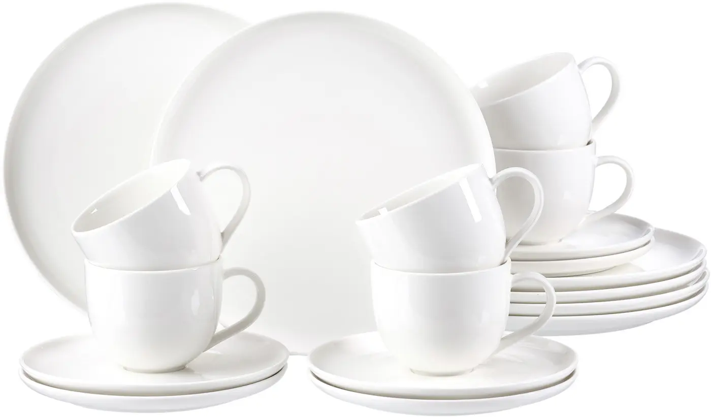Ritzenhoff & Breker Kaffeeset Skagen Weiss weiß 18tlg.