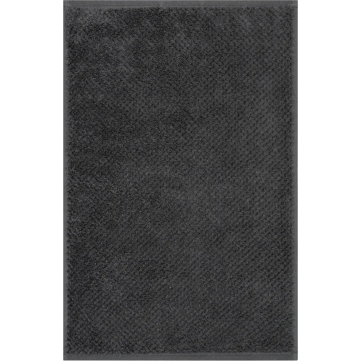 Cawö Gästetuch Pure Uni basalt 30/50 cm