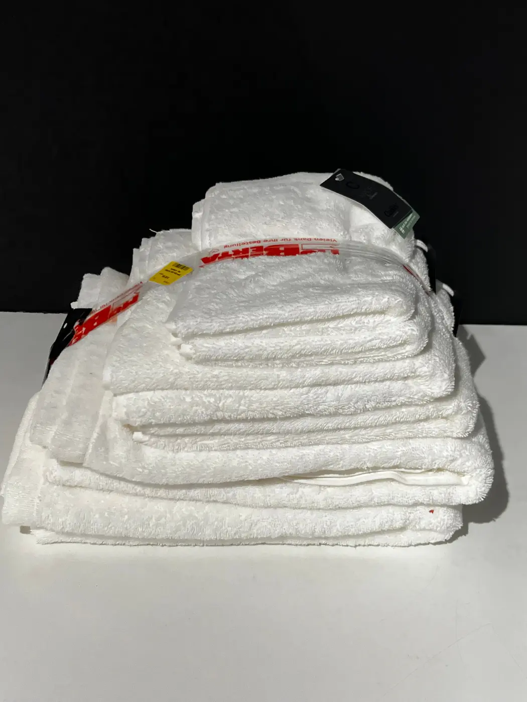Cawö Handtuchset 6 tlg Serie Lifestyle weiß