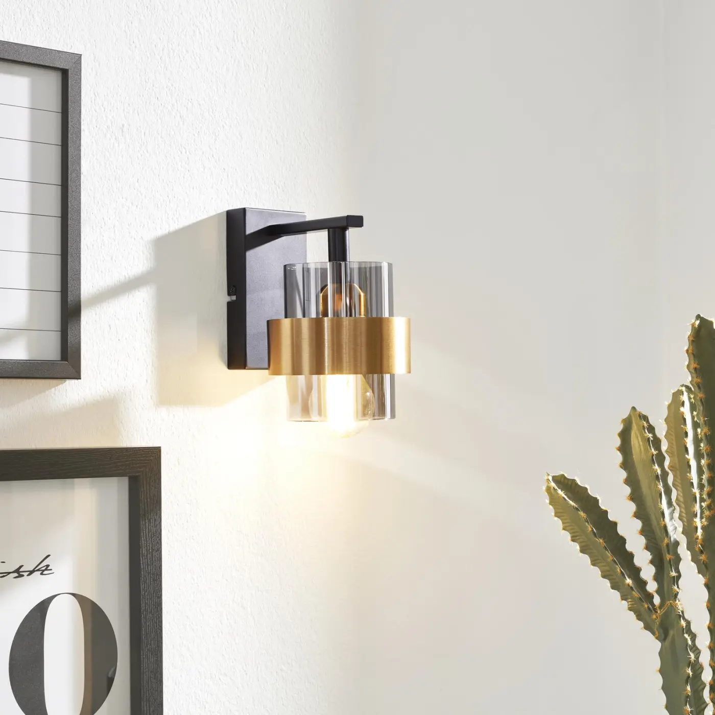 Interliving Wandleuchte IL 9333 Schwarz