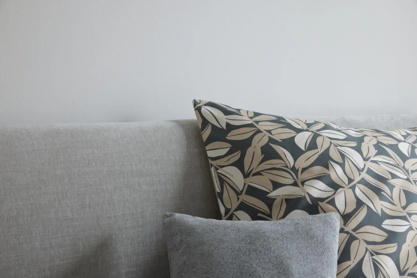 Interliving Bettwäsche Serie 9131  Beige/Anthrazit ca. 155 x 220 cm 