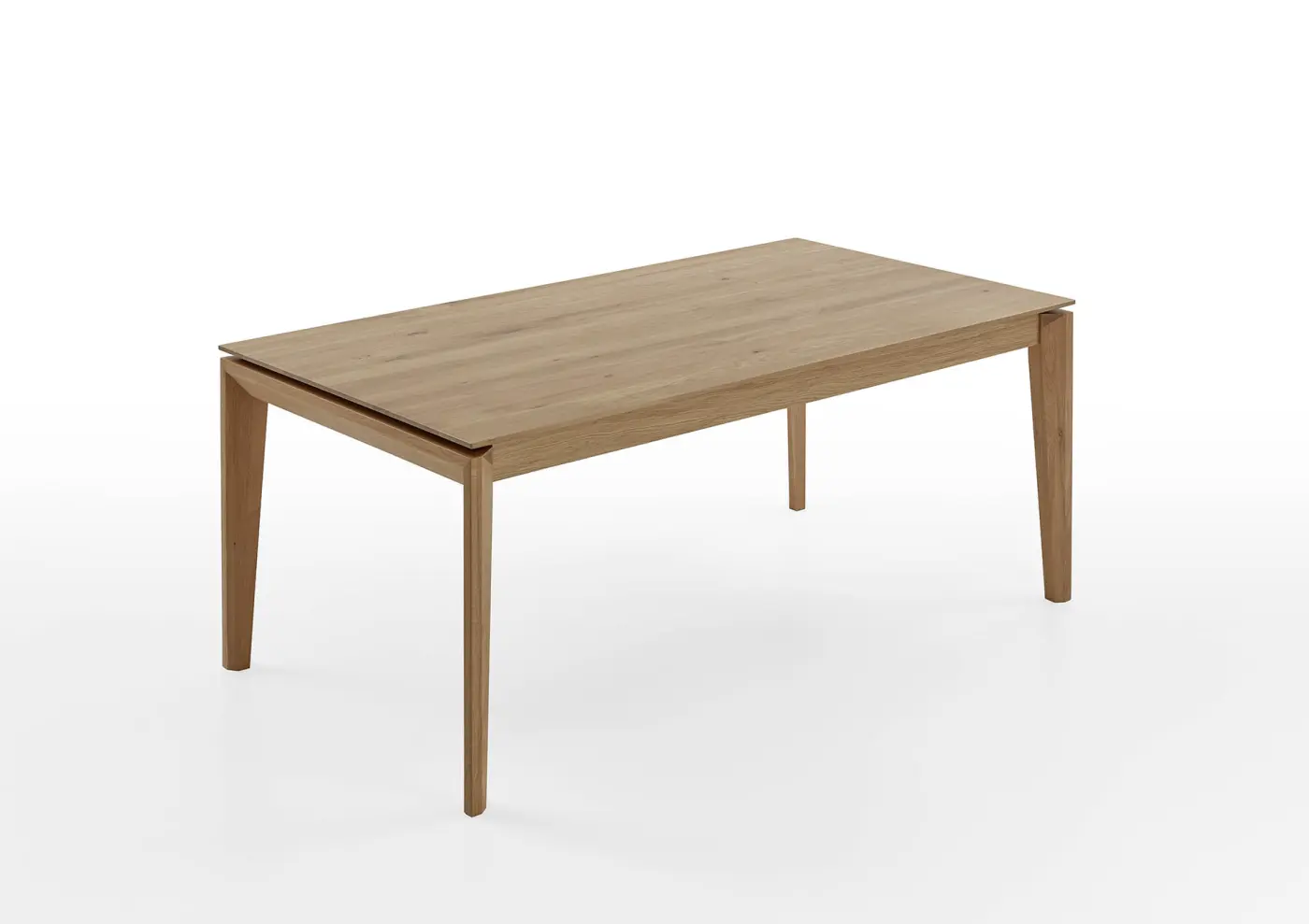 Niehoff  Design-Tisch Sonate Wildeiche massiv ca. 180 (277) x 100 cm