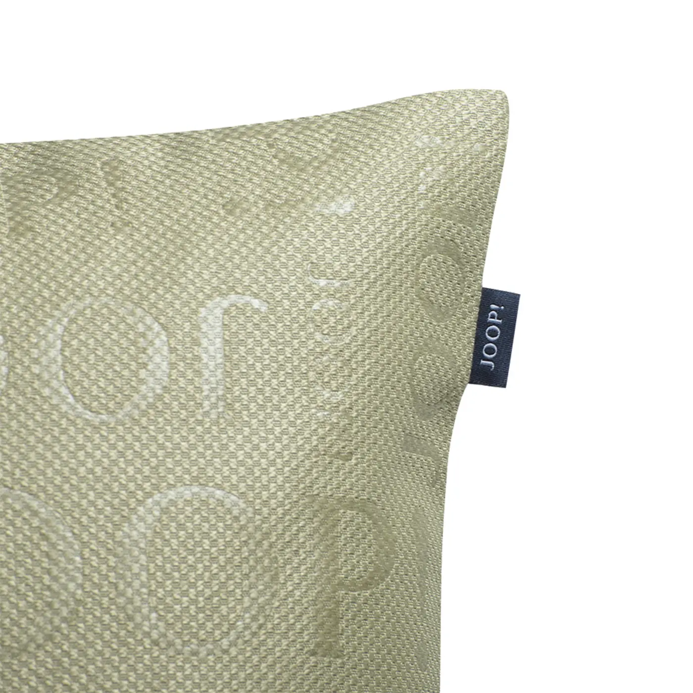 Joop Zierkissenhülle ohne Füllung  Minimuster grün