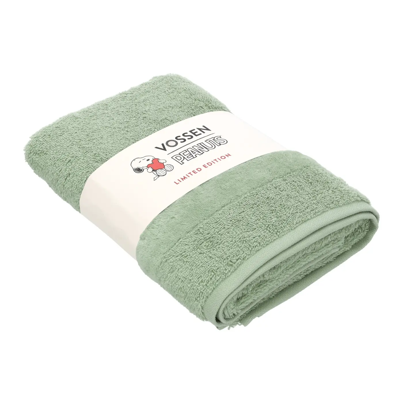 Vossen Handtuch Sleepy Snoopy eucalyptus 100 x 50 cm