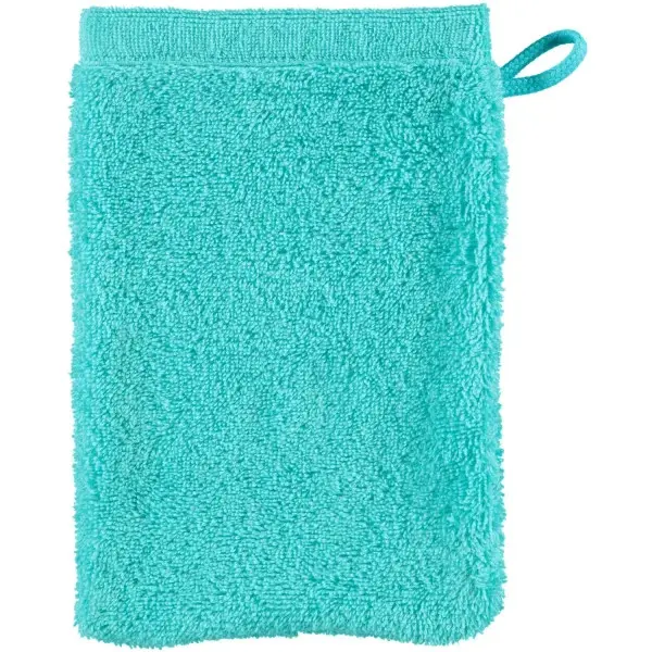 Cawö Waschhandschuh Lifestyle türkis 16/22 cm