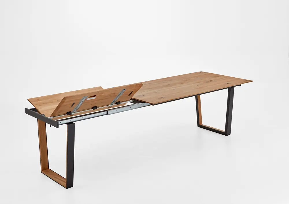 Niehoff  Hochwert-Tafel Color-Line Charakter Eiche ca. 180 (280) x 95 cm