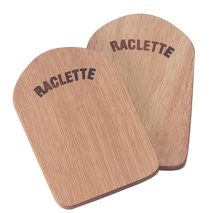 Kela Raclette-Brettchen-Set Baar Buchenholz