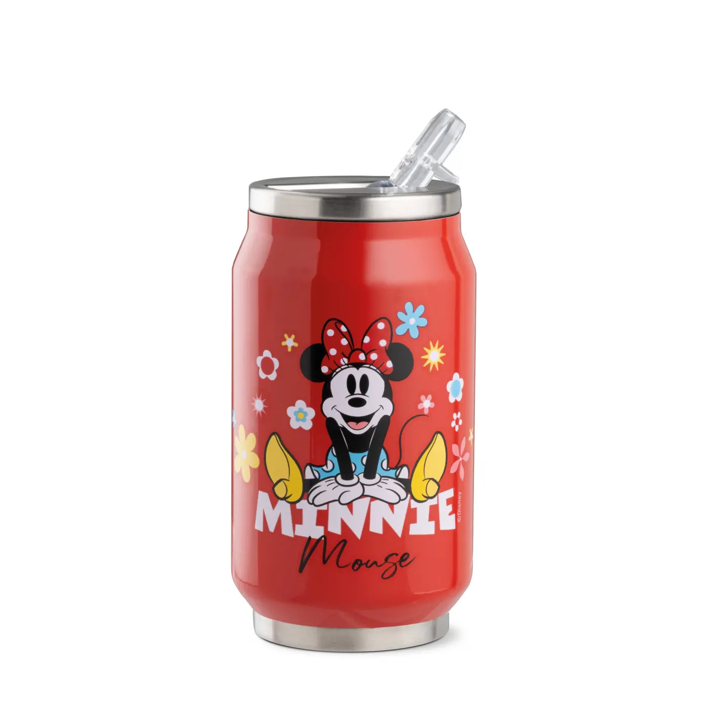Gilde Isolierflasche "Minnie" Edelstahl  rot