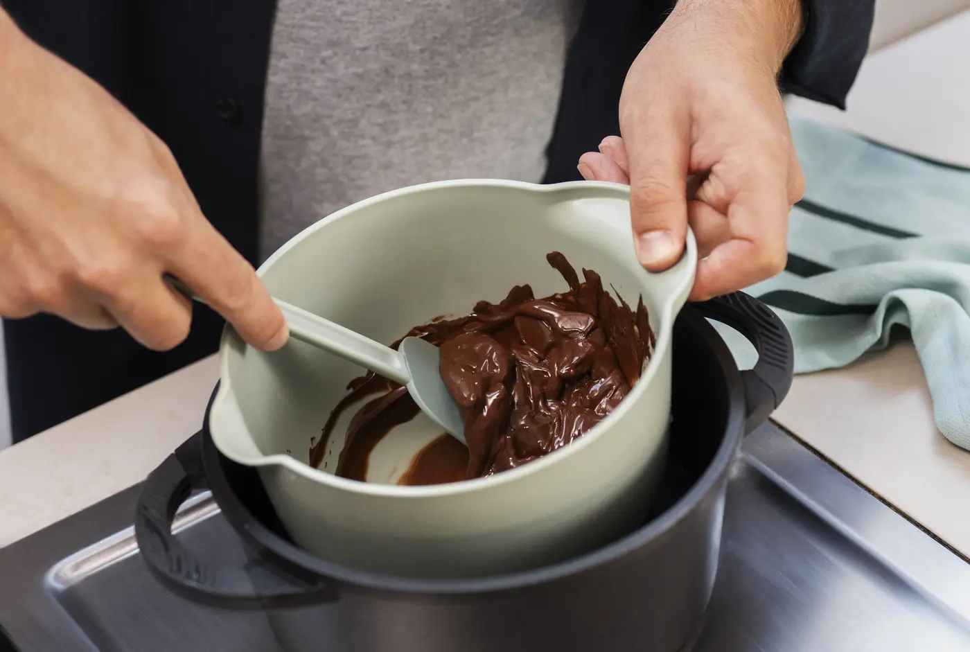 Mepal Rührschüssel Chef it Rührschüssel nordic sage 295 x 250 x 160 cm 4000ml