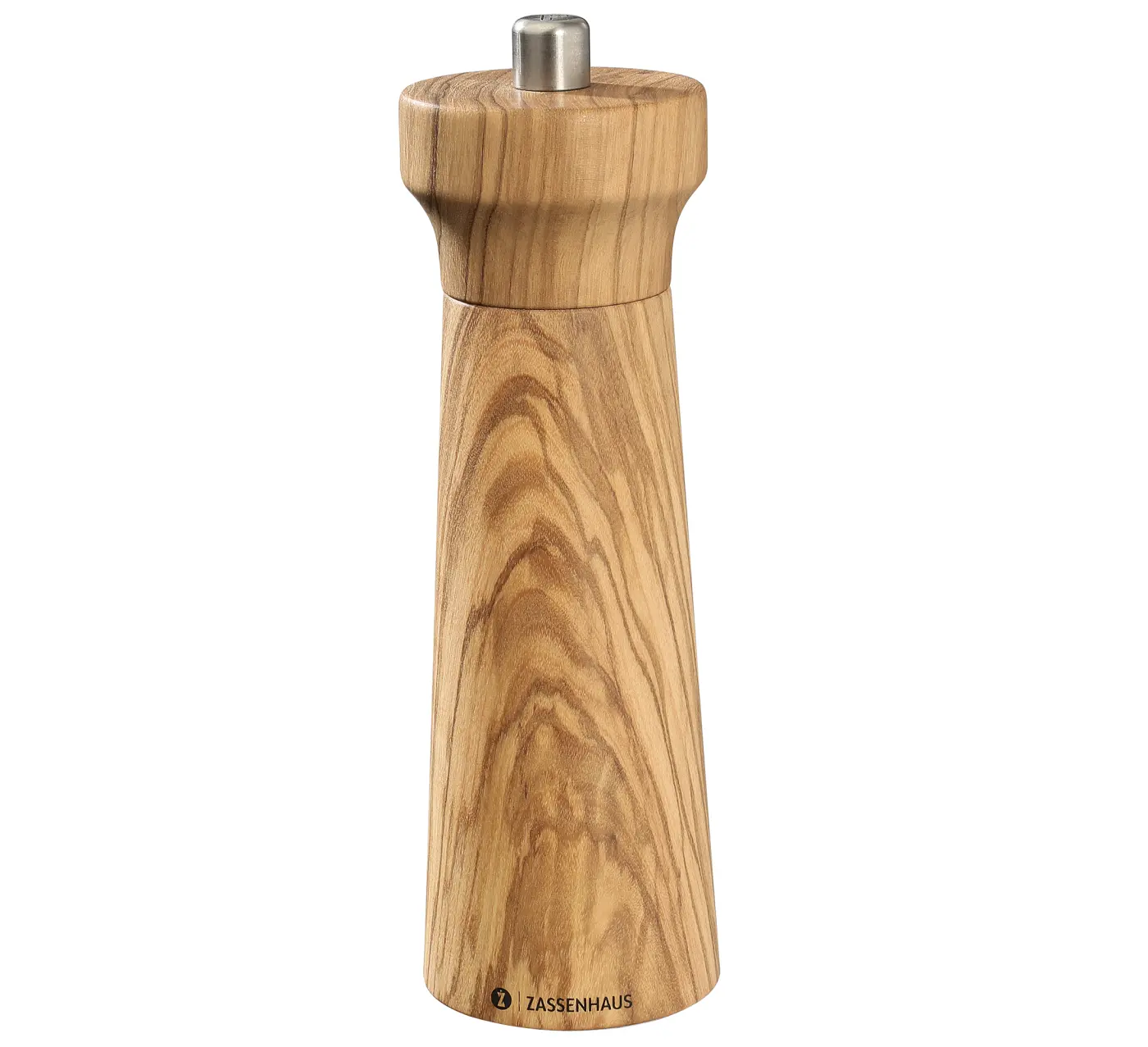 Zassenhaus Pfeffermühle Westerland 18cm, Olivenholz