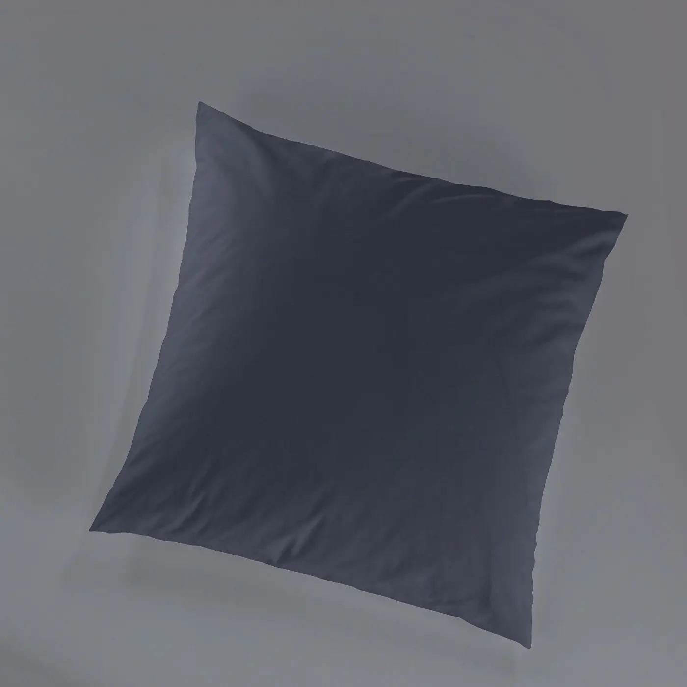 Hahn Kissenbezug, 40 x 80 cm Baumwolle Anthrazit