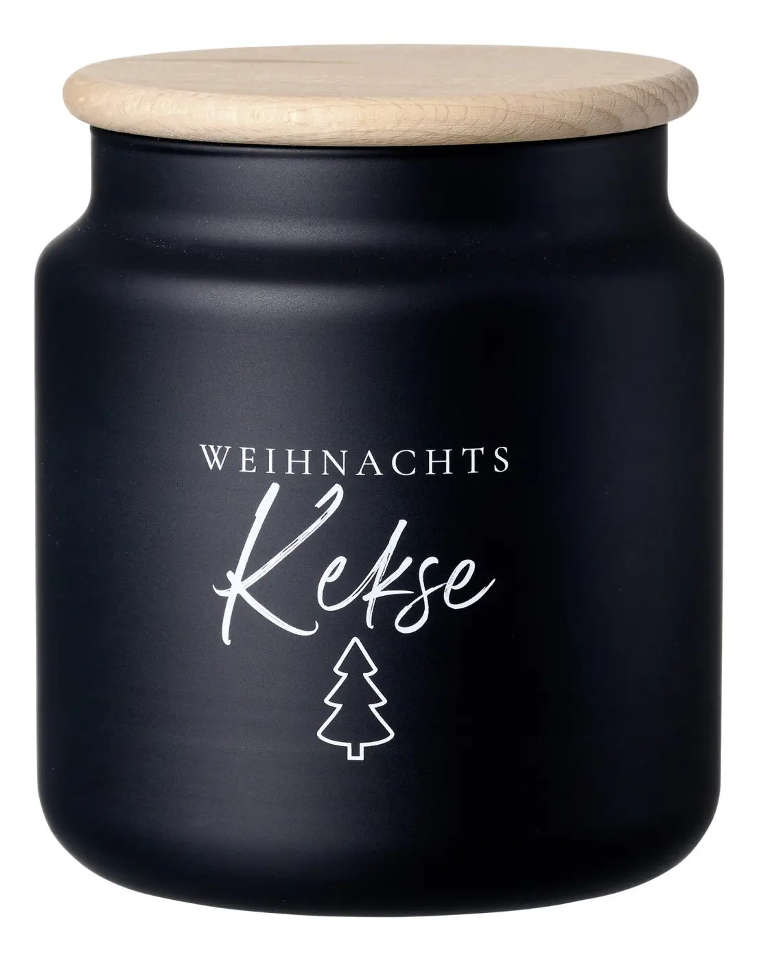 Ritzenhoff & Breker Dose Svart Weihnachtskekse schwarz|weiß 1,1 l
