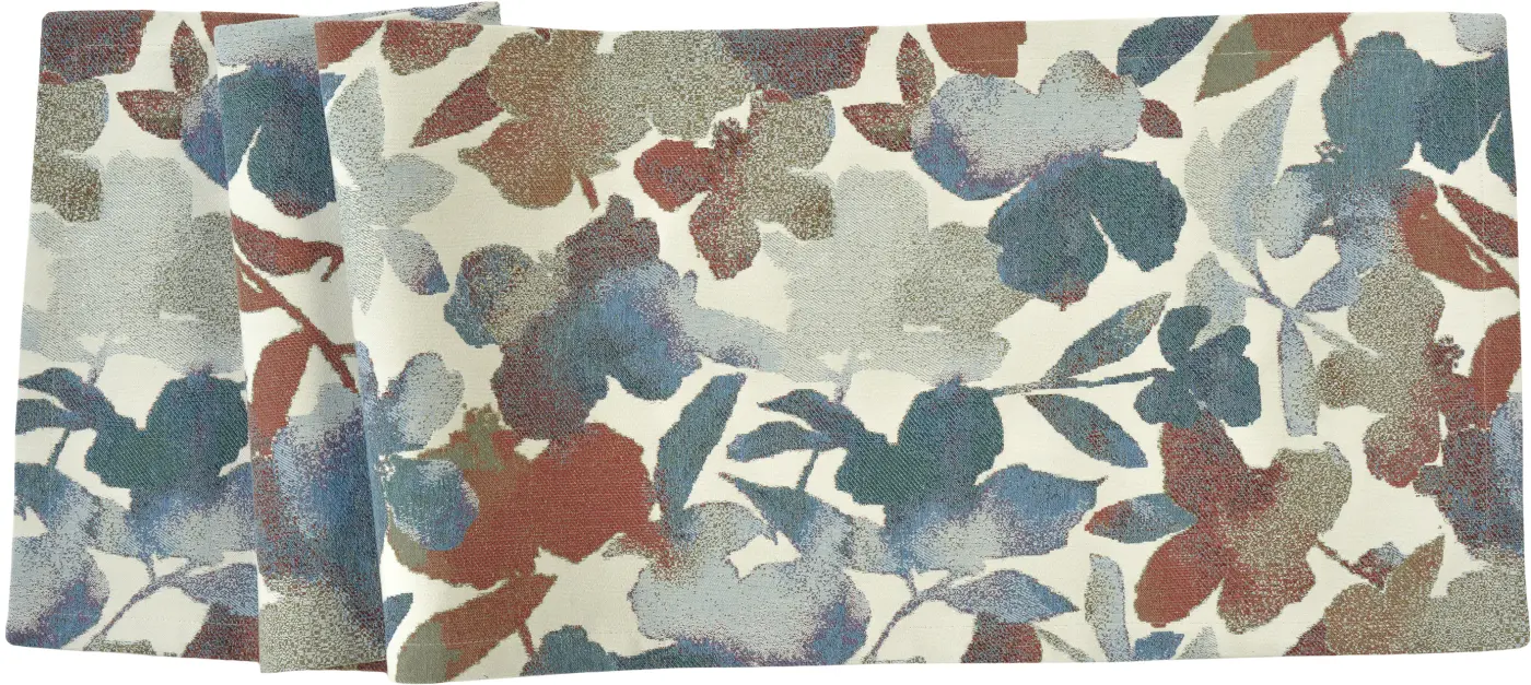 Sander Tischläufer Bellagio blue shadow 40 x 100 cm