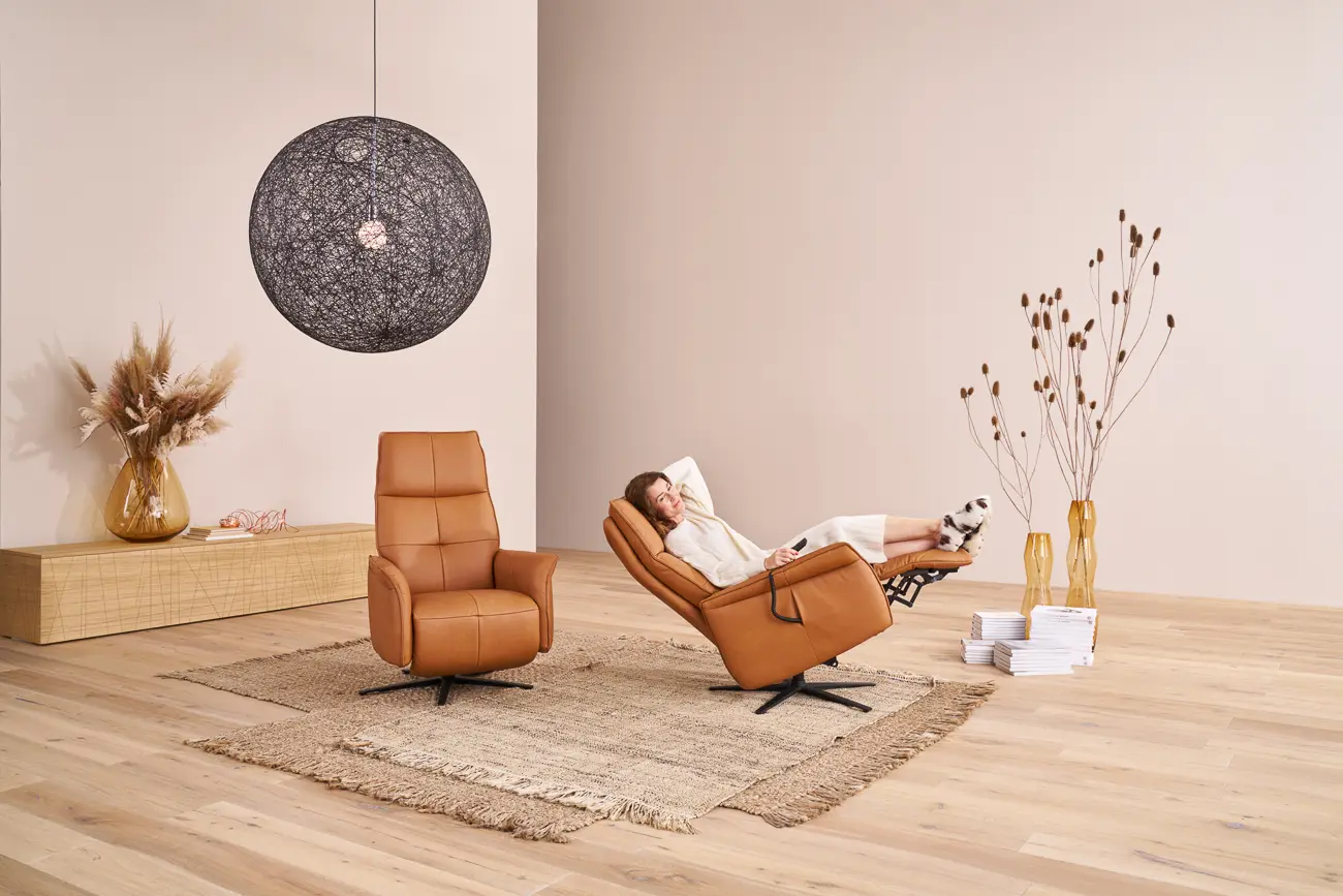 Himolla  Relaxsessel Quartett 9361  Leder sun 
