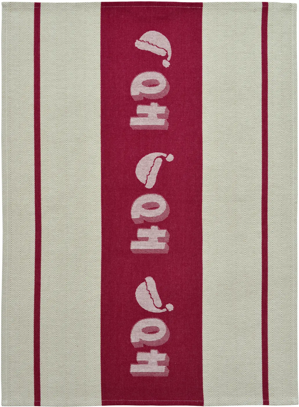 Sander Geschirrtuch Chef Laughter red 50 x 70 cm