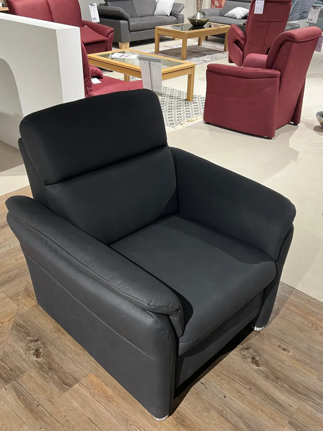 Zehdenick  Sessel ZE-EM15059  anthrazit ca. 98 cm breit