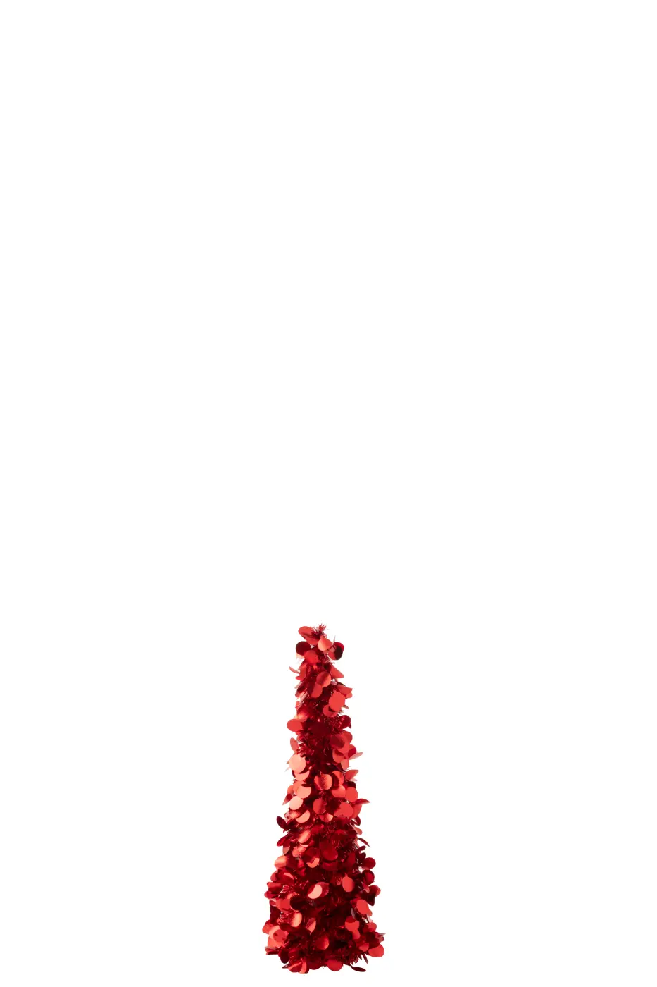 Jolipa Baum Funkelnd Polystyrol Rot s