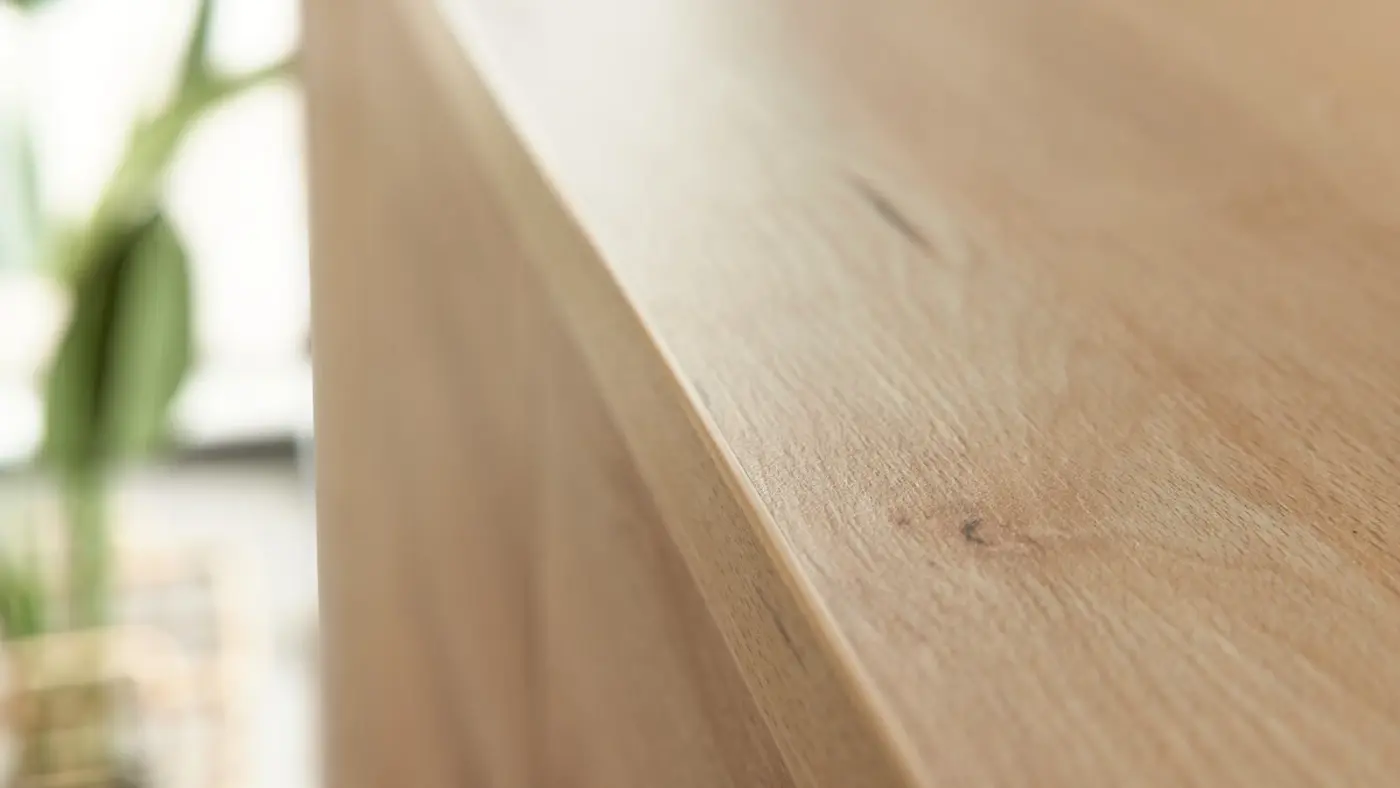 Interliving  Wohnkombi Serie 2110 Naturbuche  ca. 315 x 216 x 40-45cm