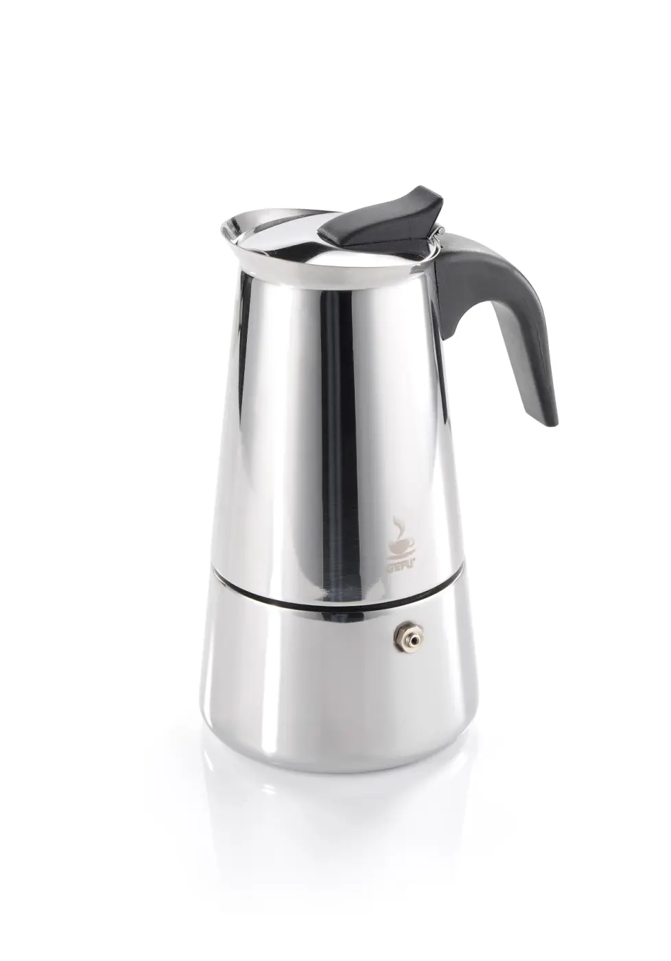 Gefu Espressokocher EMILIO Schwarz, silber
