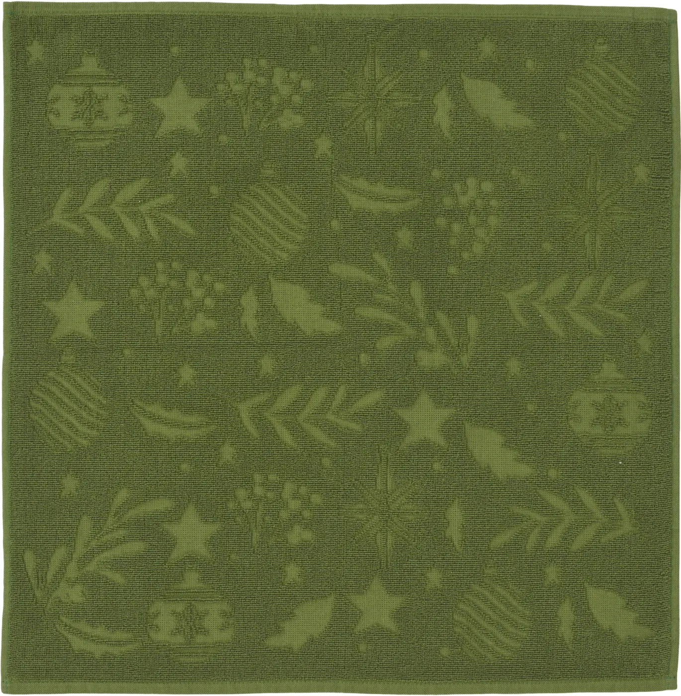 Sander K-Tuch Frottier Chef Tree olive 50 x 50 cm