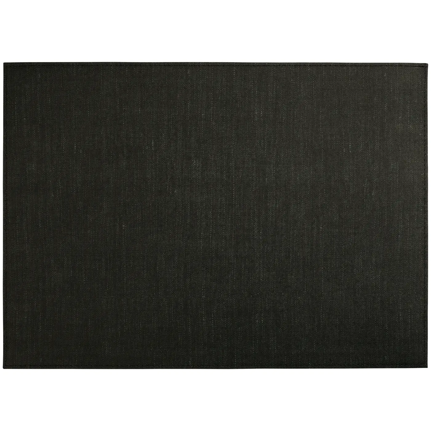 ASA Tischset linen optic placemats schwarz matt 46 x 33 cm, Leinenoptik