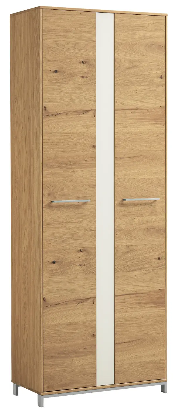Voss Möbel Dielenschrank VEDO Eiche/Balkeneiche - Weiß B/H/T: 72x195x37cm Voss Möbel Dielenschrank VEDO Eiche/Balkeneiche - Weiß B/H/T: 72x195x37cm