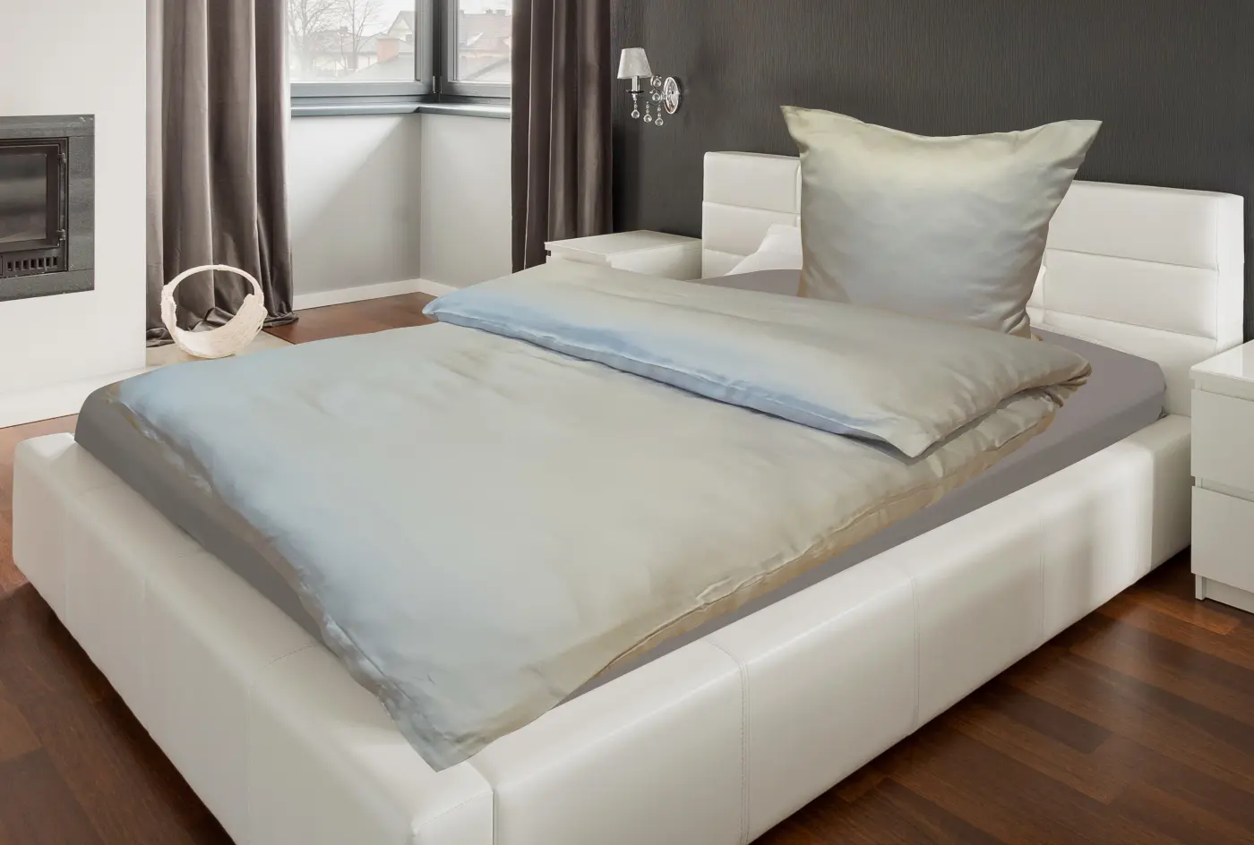 Cosima  Bettwäsche Elodie silber