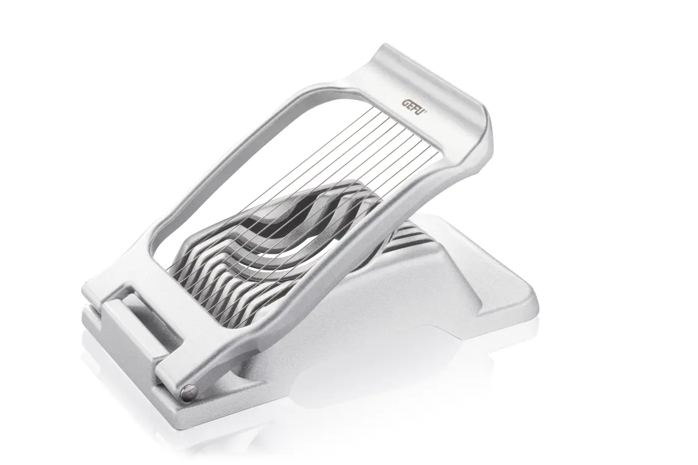 GEFU Eierschneider EGGI silber Aluminium|veredelte Oberfläche|hochwertiger Edelstahl