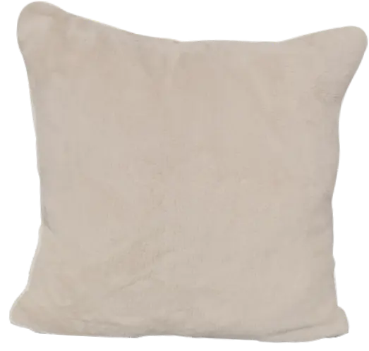 Cosima  Dekokissen Arktis taupe unifarben