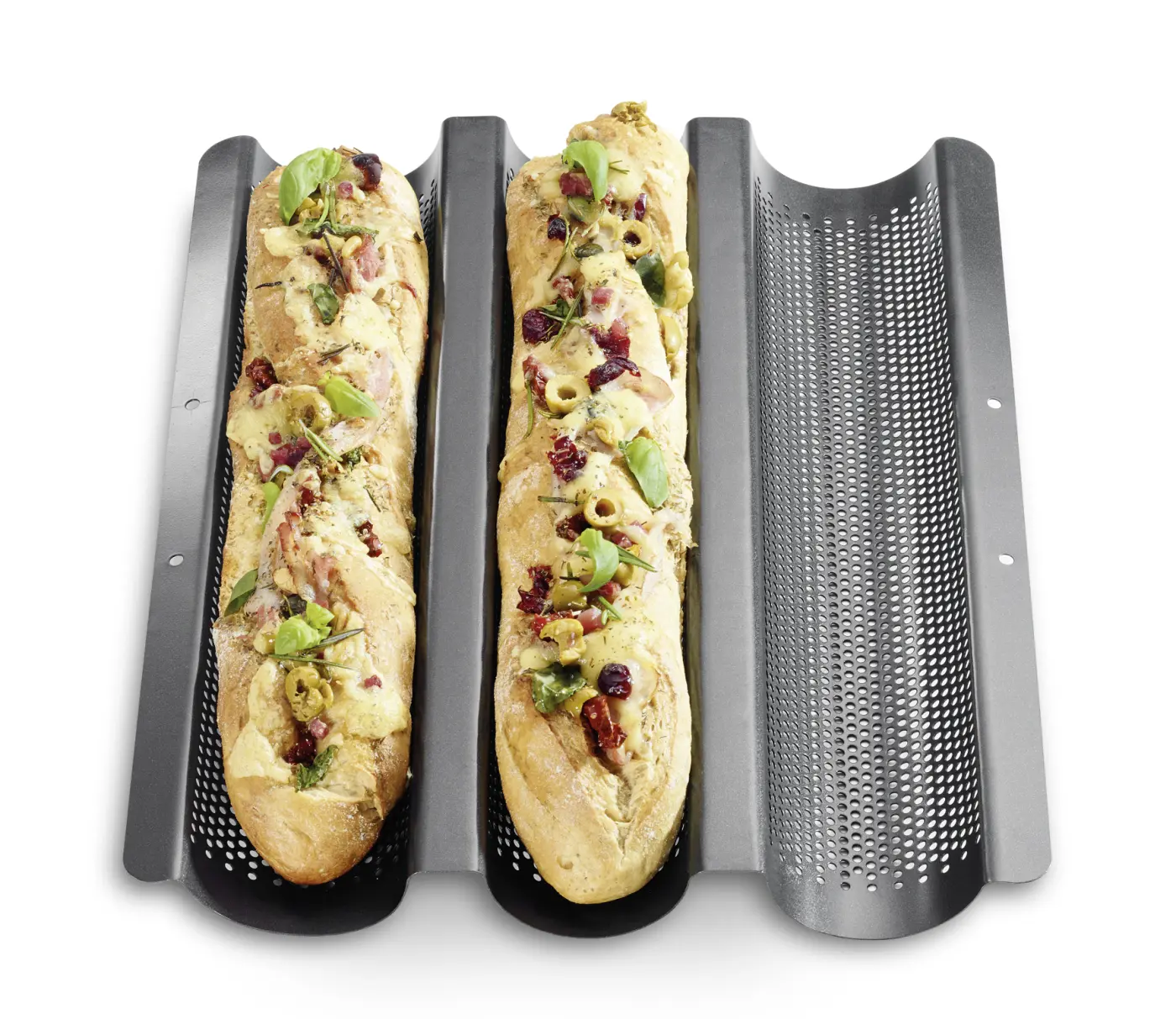Küchenprofi  Baguetteblech BAKE ONE Schwarz