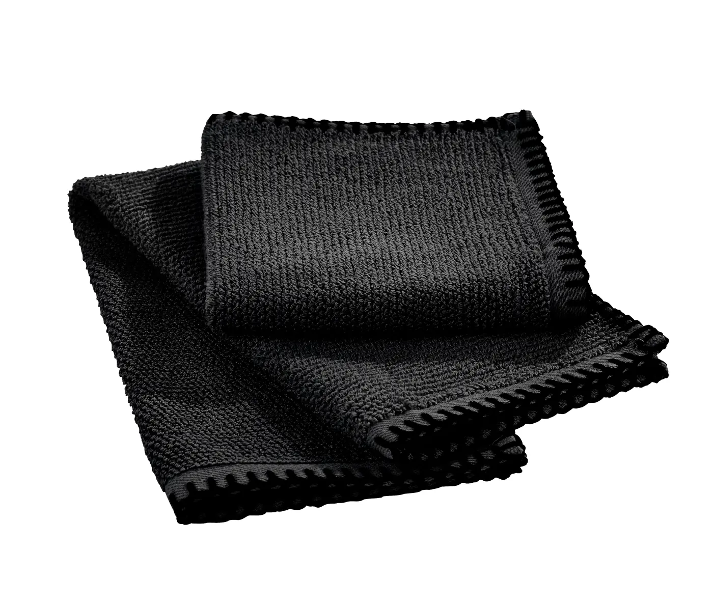 DONE. DELUXE PRIME Seiftuch schwarz 30 x 30 cm