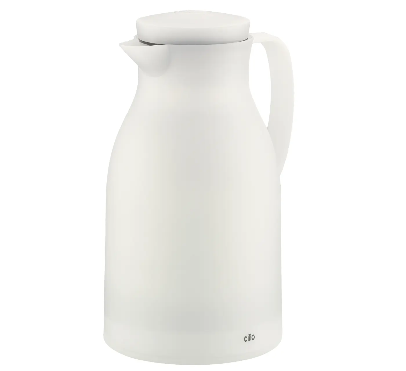 Cilio Isolierkanne MONZA hochwertiger Kunststoff weiß 1 ltr