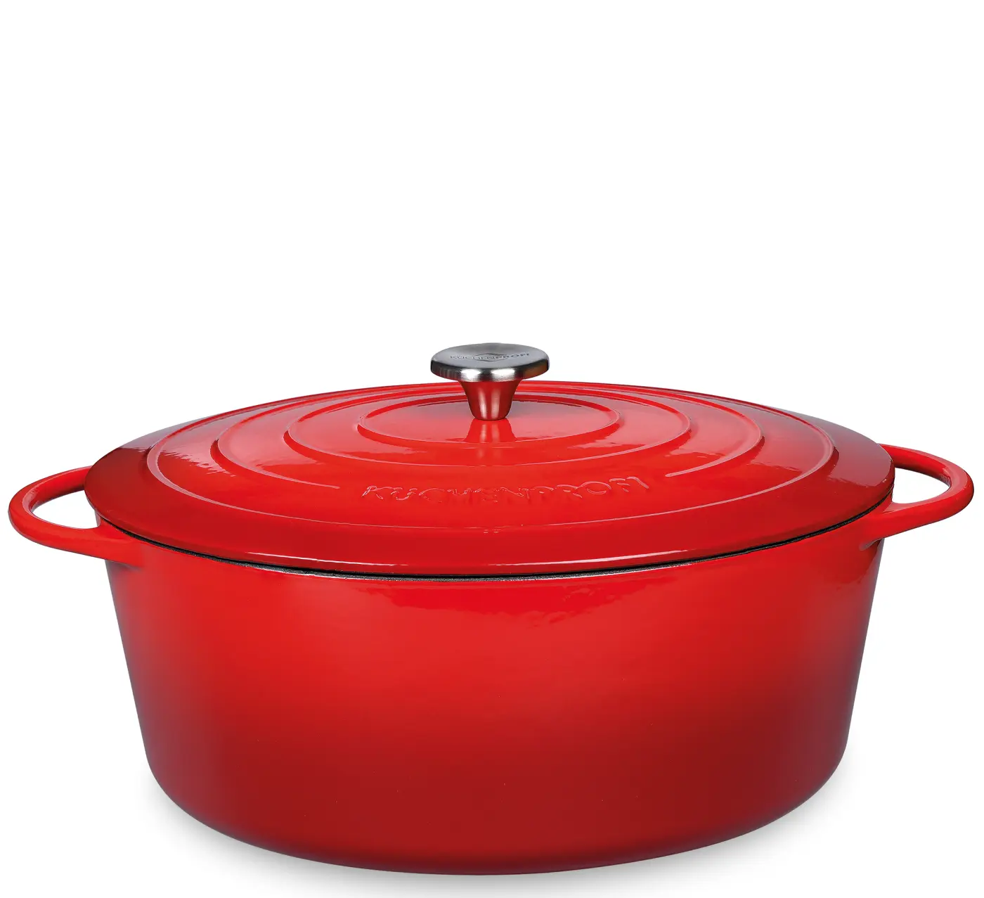 Küchenprofi PROVENCE - Bratentopf oval,33 cm classic red