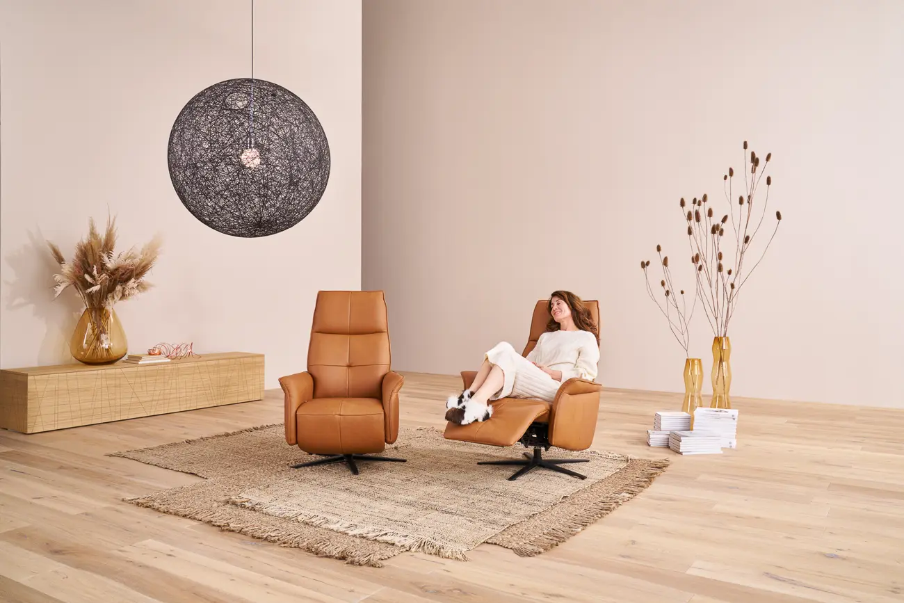 Himolla  Relaxsessel Quartett 9361  Leder sun 