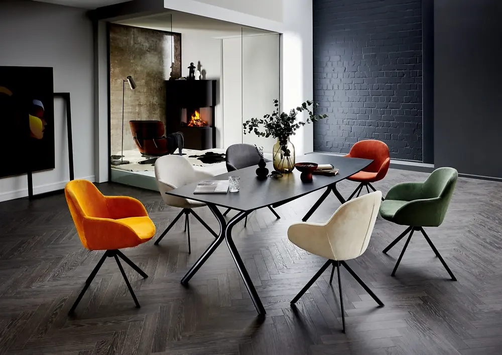 Niehoff Schalensessel Dacapo 442 Fjord apricot Niehoff Schalensessel Dacapo 442 Fjord apricot