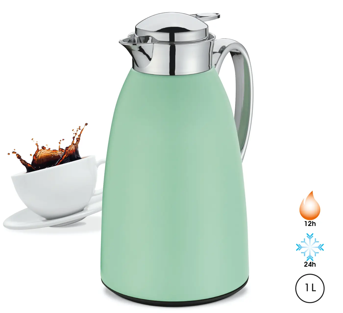 Cilio Isolierkanne VENEZIA mint matt