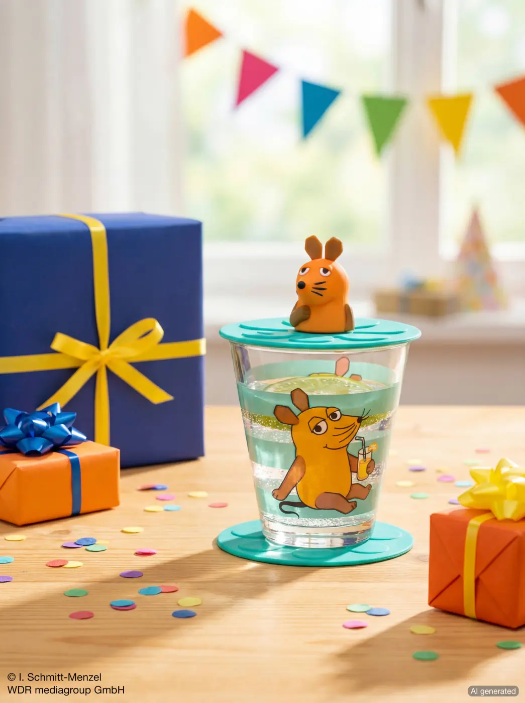 Leonardo Set Getränke BAMBINI mehrfarbig 120 ml 10,8 cm