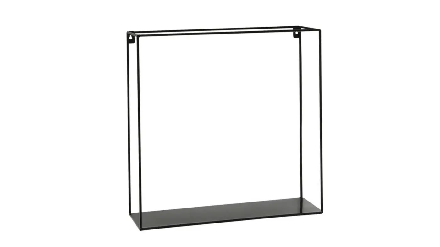 Boltze  Regal Franco Schwarz ca. 45 x 45 cm 