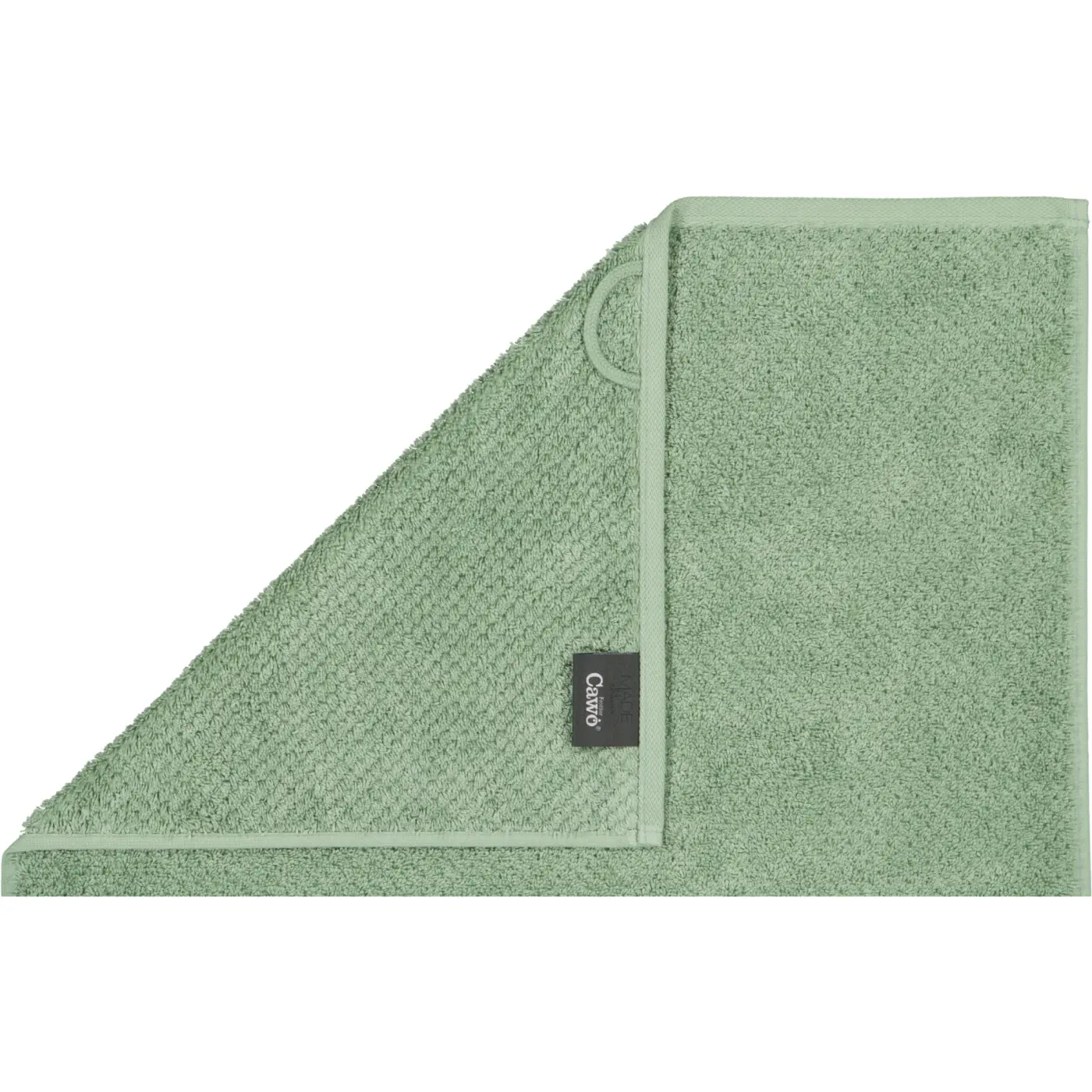 Cawö Gästetuch Pure Uni salbei 30/50 cm