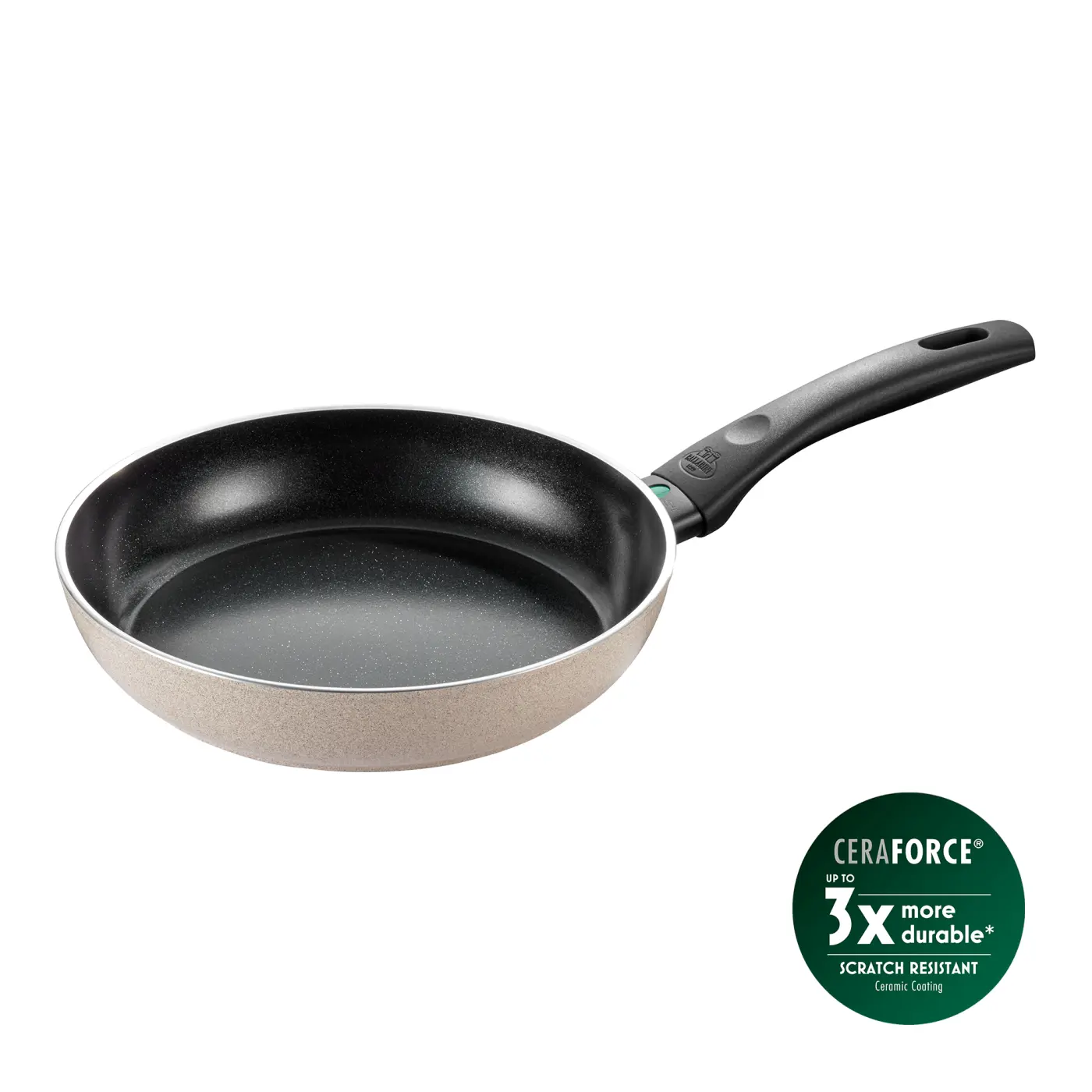 Ballerini  Bratpfanne Ledro  CERAFORCE Black Keramik-Antihaftbeschichtung 24 cm