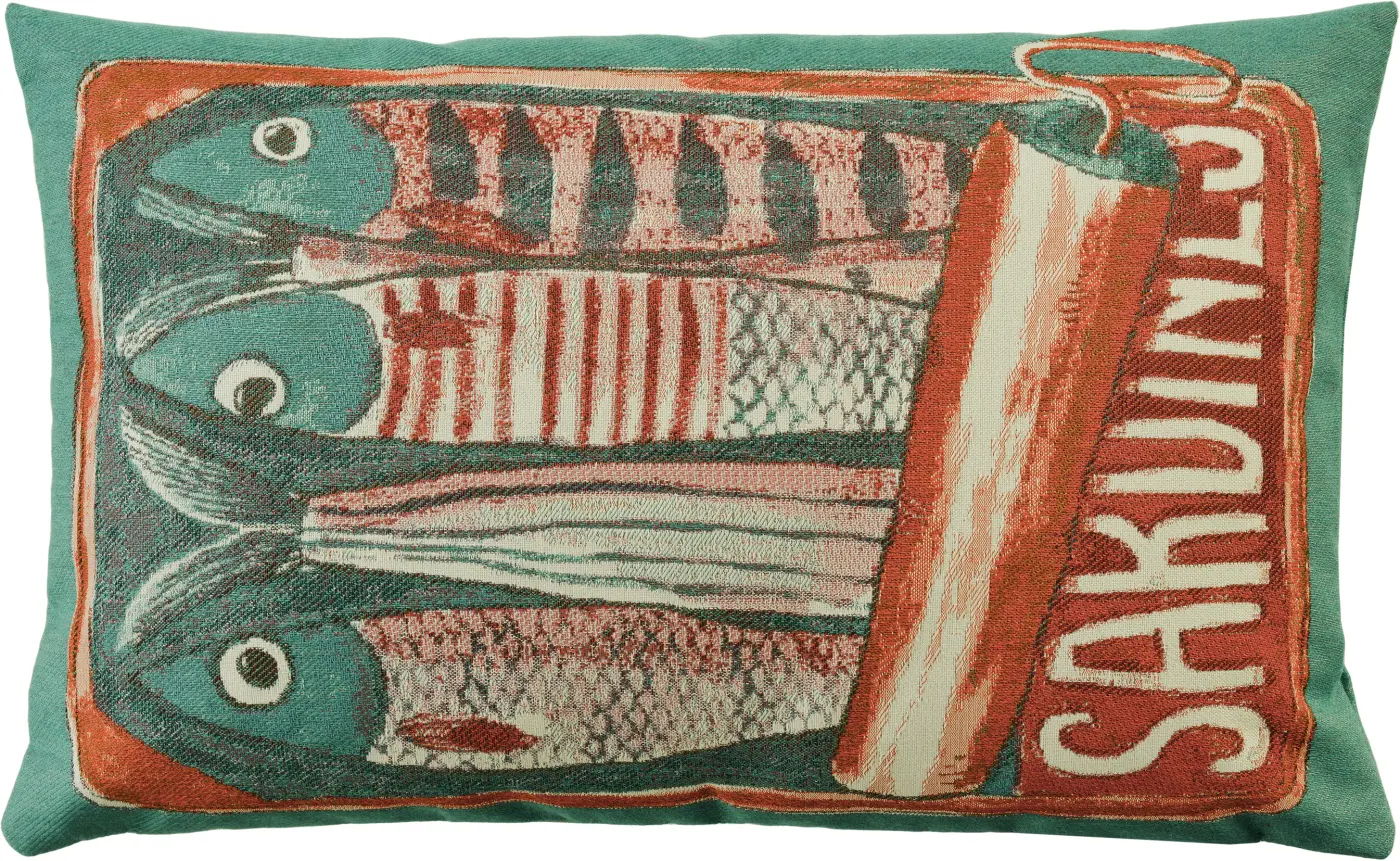 Sander Kissenhülle Scatola lagoon 40 x 60 cm