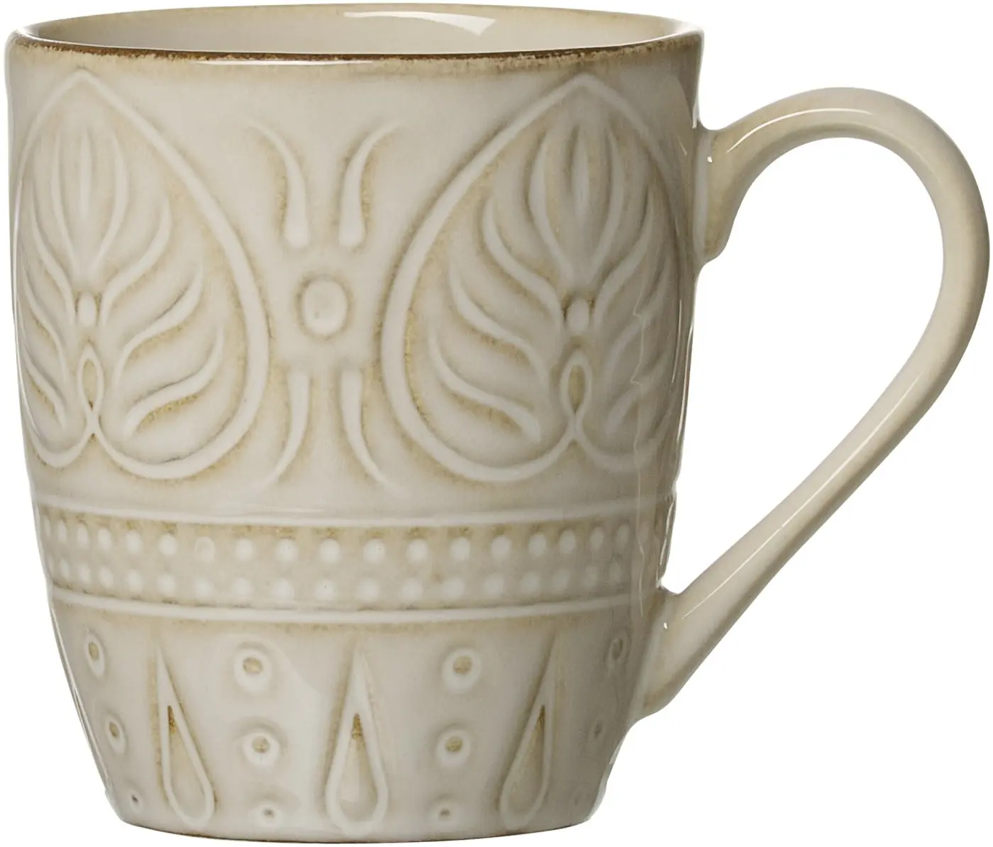 Ritzenhoff & Breker Henkelbecher Omara  beige 400 ml