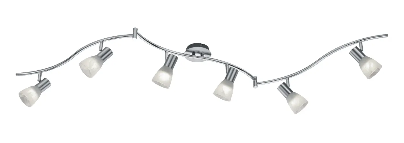 Trio Leuchten  Strahler Levisto Nickel matt