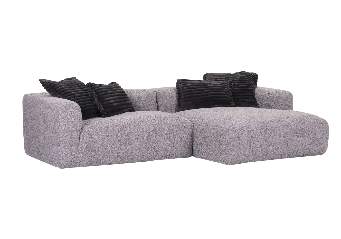 Gutmann  Eckkombination Aversa grau/anthrazit 280 x 175 cm,