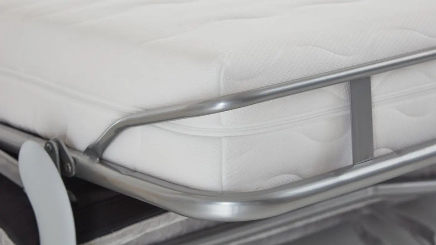 Bali  Faltbett - Sofa Verona grau LF 160 x 200 cm