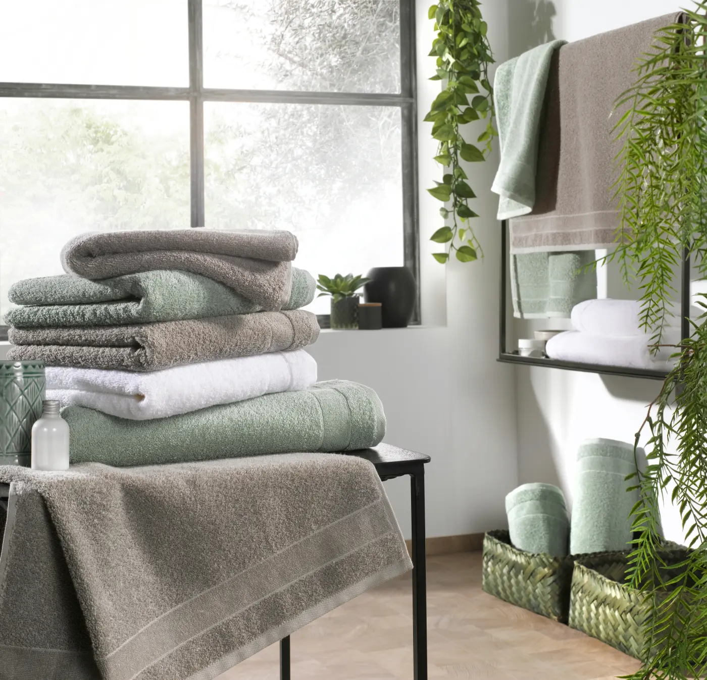 Vossen Duschtuch Scarlett pepplestone 67  x 140 cm