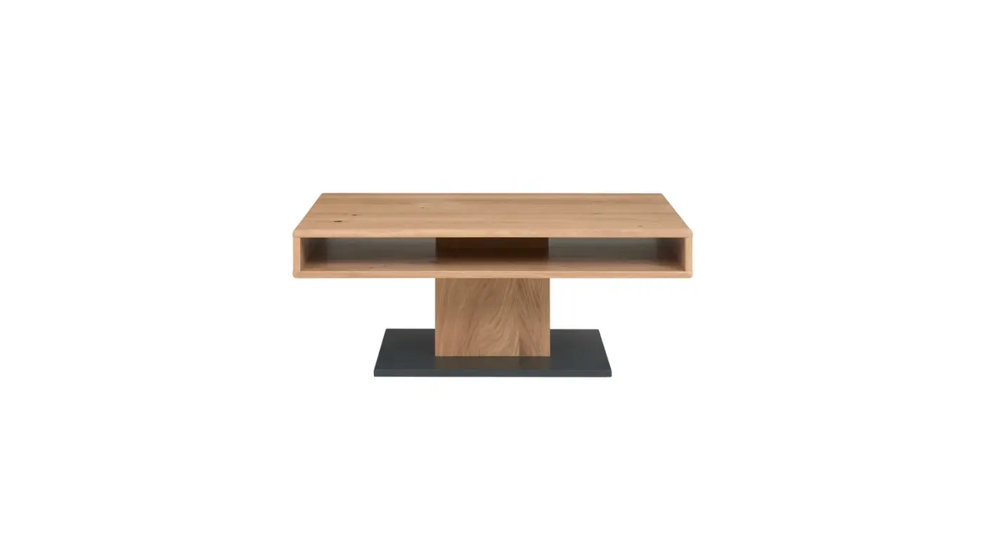Interliving  Couchtisch Serie 2024 Eiche furniert ca. 115 x 45 x 65 cm