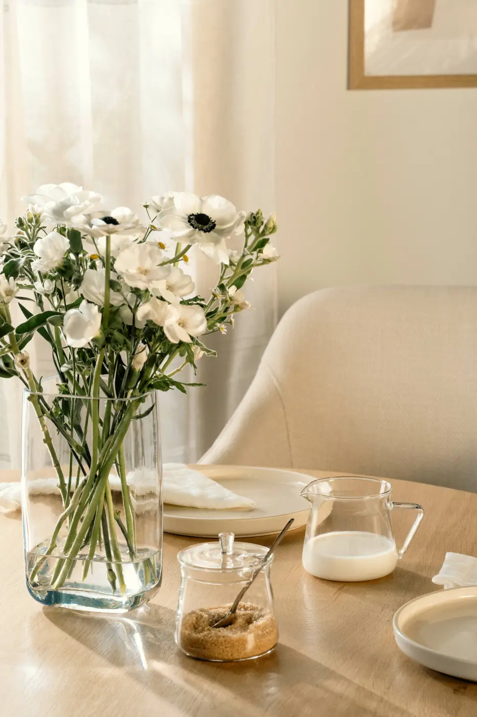 Leonardo Milchgießer & Zuckerdose GIORNO klar 250 ml 9,2 cm