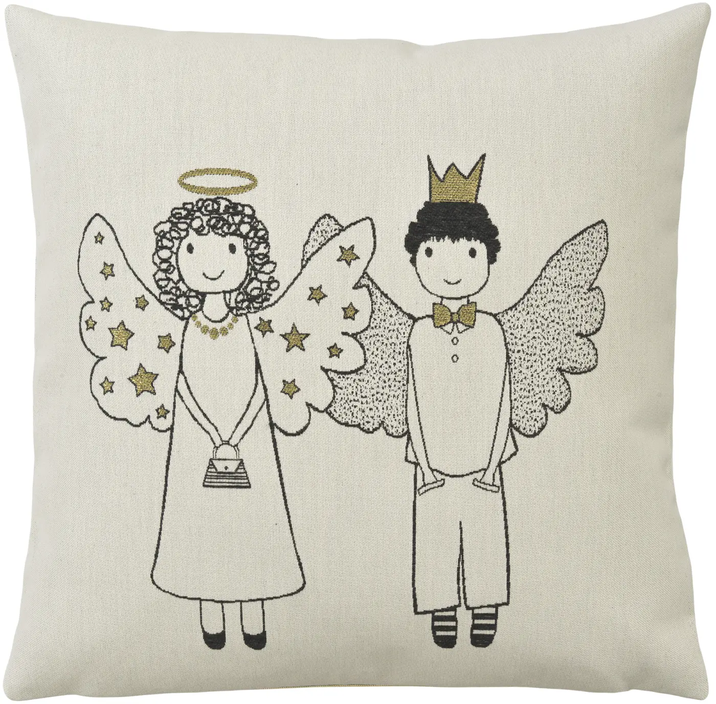 Sander Kissenhülle Duo creme 45 x 45 cm